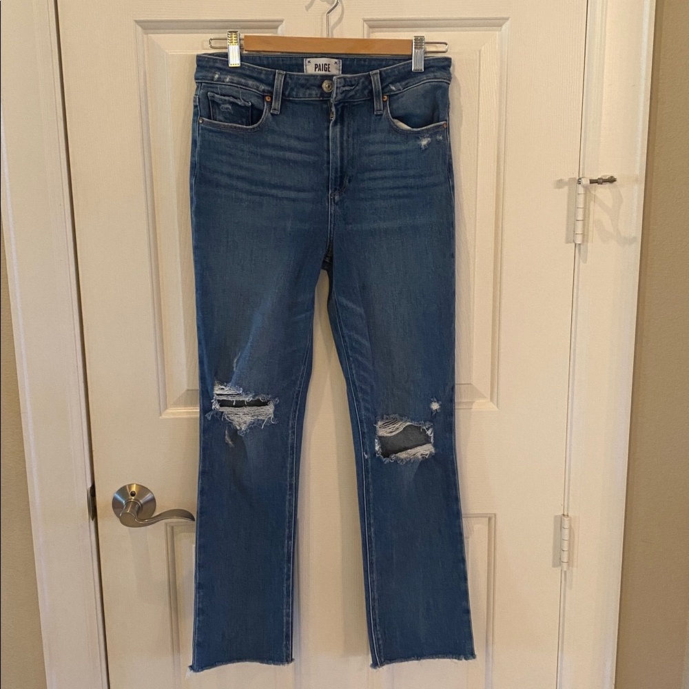 PAIGE Cindy Distressed Jeans
